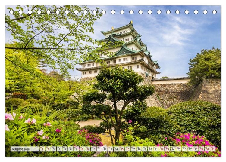 Produktbild: JAPAN Journey through time and beauty (Desk Calendar 2026 DIN A5 landscape), CALVENDO 12 Month DeskCalendar