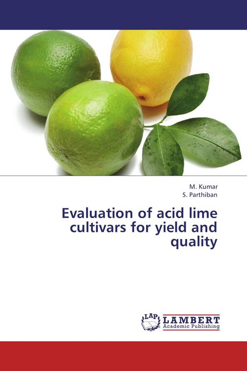 Produktbild: Evaluation of acid lime cultivars for yield and quality
