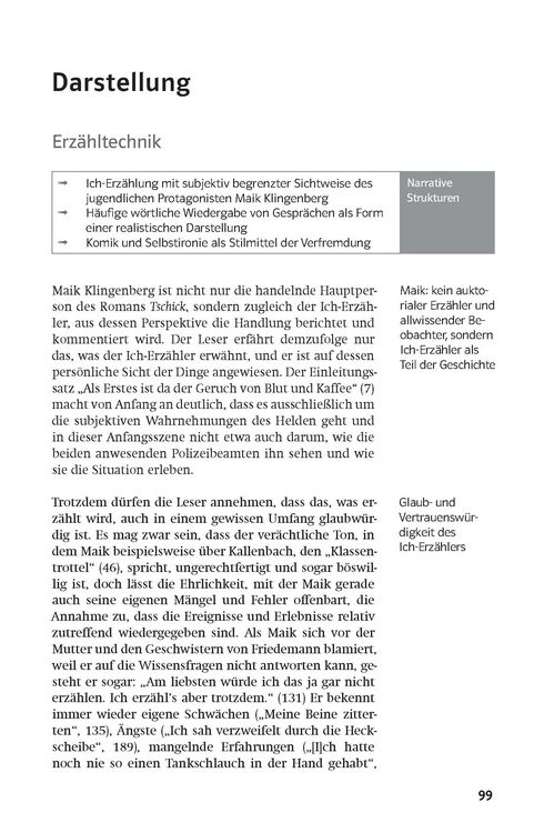 Produktbild: Klett Lekt&uuml;rehilfen Wolfgang Herrndorf, Tschick