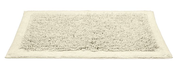 Produktbild: Badematte Mod. Sidyma Beige, aus 100 % zertifizierter Bio-Baumwolle