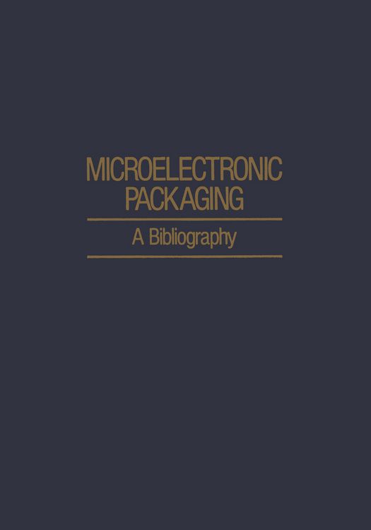 Produktbild: Microelectronic Packaging