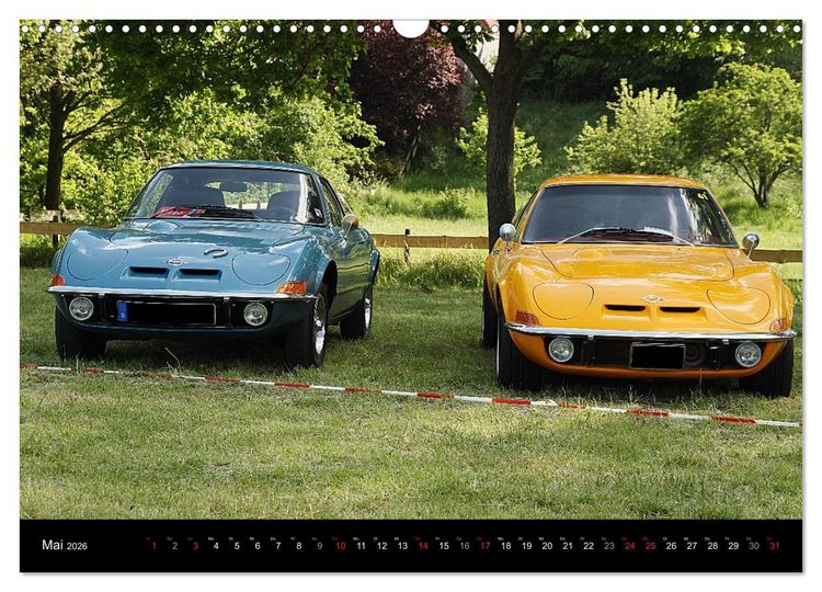 Produktbild: Opel GT Der Kalender (Wandkalender 2026 DIN A3 quer), CALVENDO Monatskalender