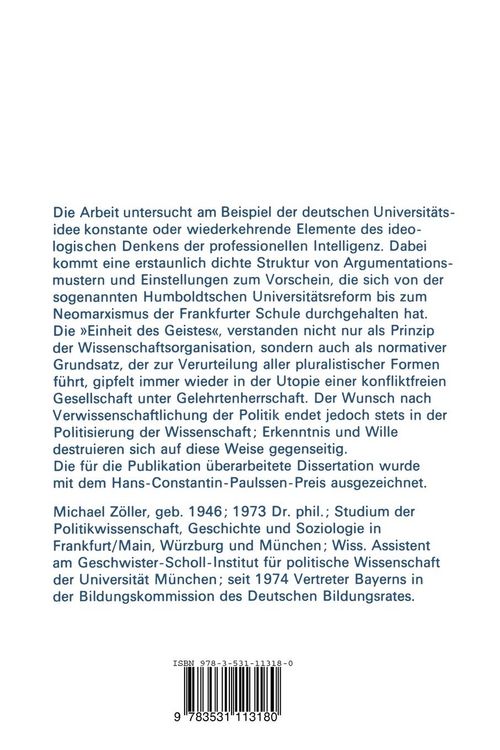 Produktbild: Die Unf&auml;higkeit zur Politik