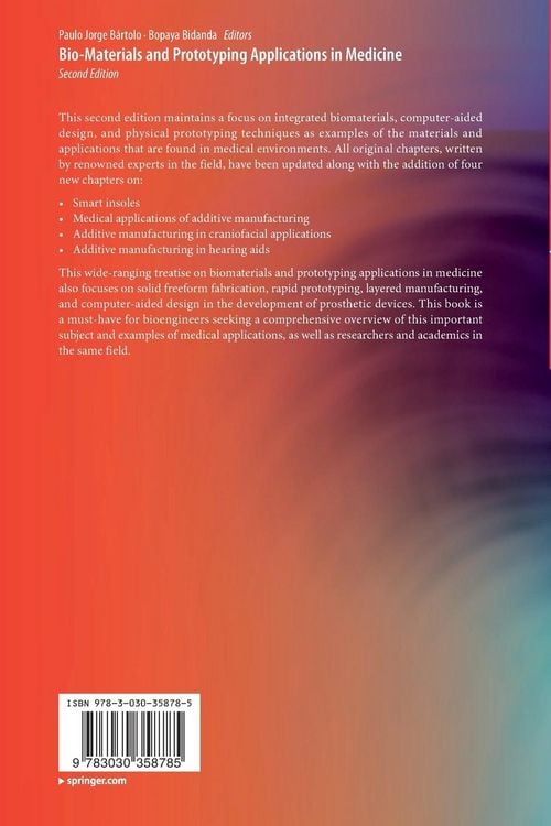Produktbild: Bio-Materials and Prototyping Applications in Medicine