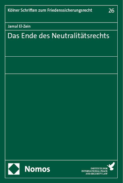 Produktbild: Das Ende des Neutralit&auml;tsrechts