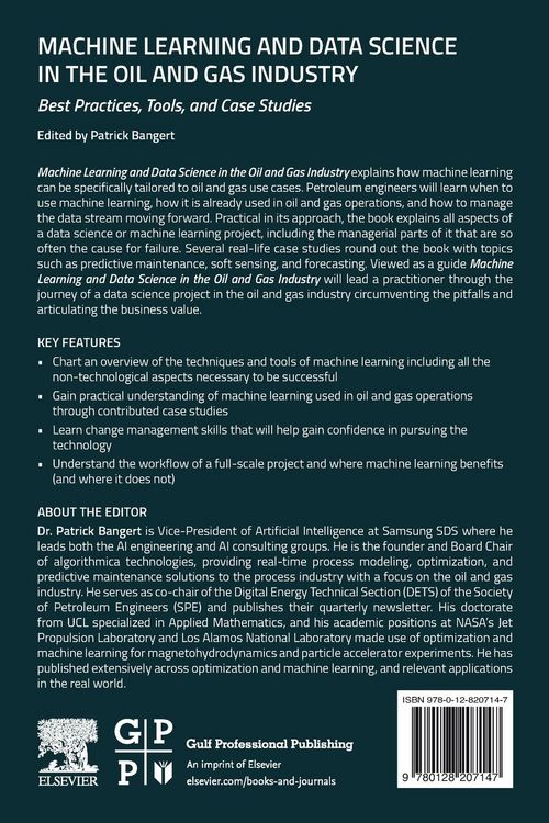 Produktbild: Machine Learning and Data Science in the Oil and Gas Industry