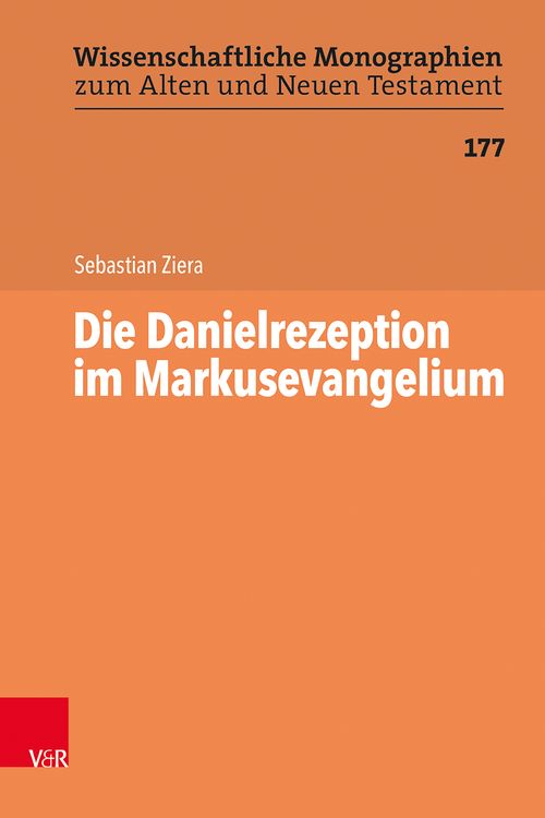 Produktbild: Die Danielrezeption im Markusevangelium