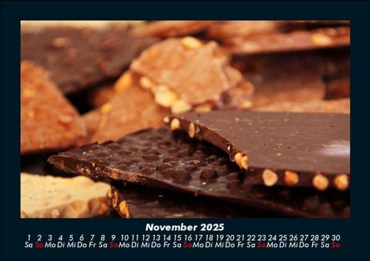 Produktbild: World of Sweets 2025 Fotokalender DIN A5