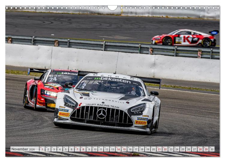 Produktbild: Schwaben Pfeile - STARS beim GT MASTERS (Wandkalender 2026 DIN A3 quer), CALVENDO Monatskalender