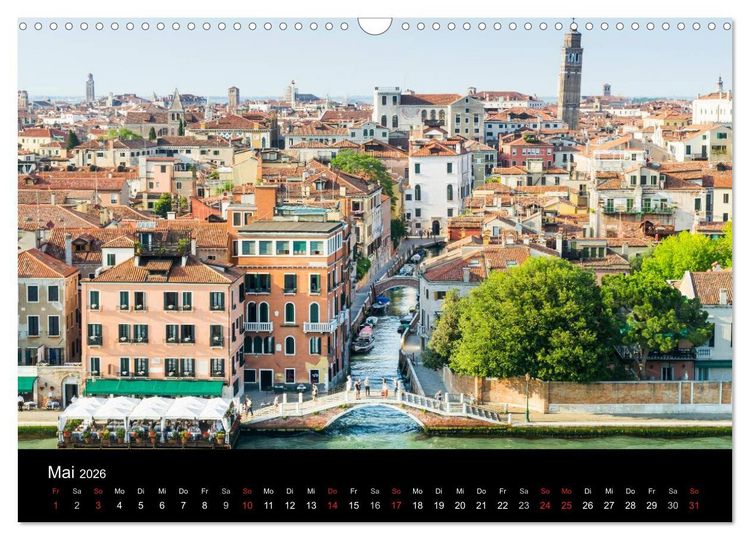 Produktbild: Venedig (Wandkalender 2026 DIN A3 quer), CALVENDO Monatskalender