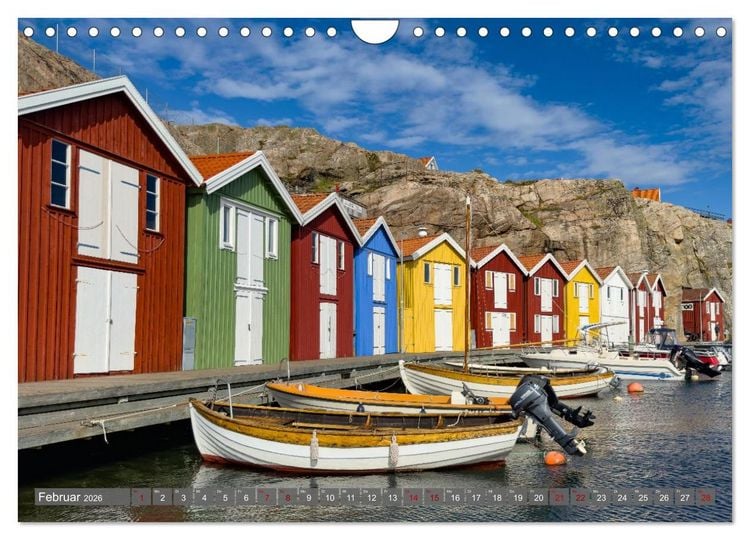 Produktbild: SCHWEDEN wild-romantisch (Wandkalender 2026 DIN A4 quer), CALVENDO Monatskalender