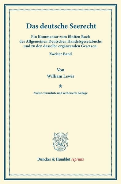 Produktbild: Das deutsche Seerecht.