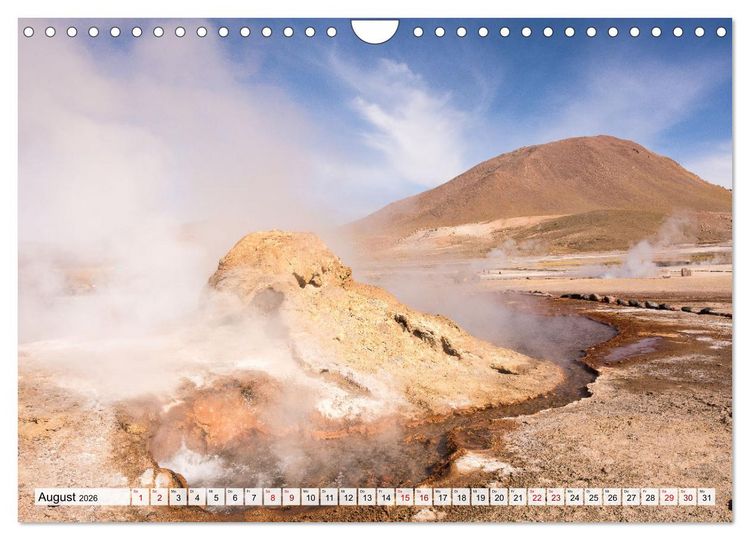 Produktbild: Chile - Facetten landschaftlicher Vielfalt (Wandkalender 2026 DIN A4 quer), CALVENDO Monatskalender