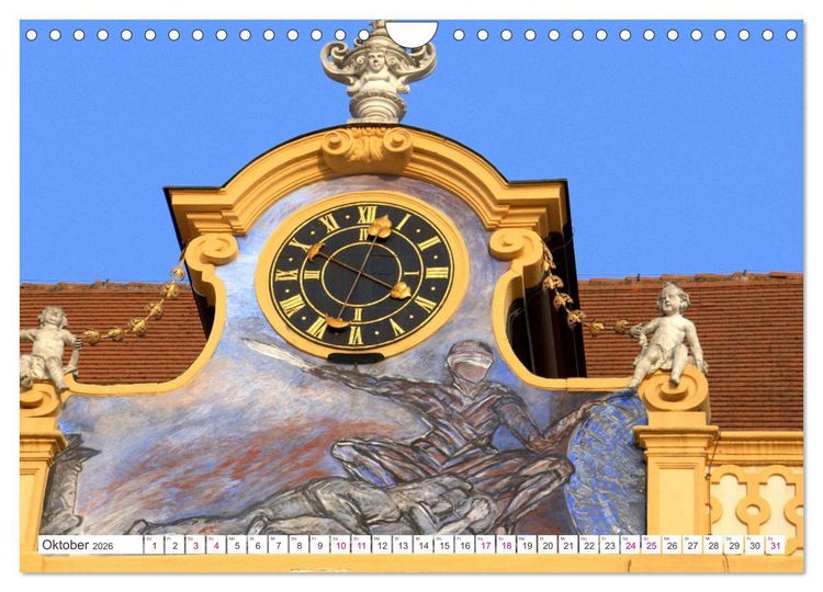 Produktbild: Ansichten vom Stift in Melk (Wandkalender 2026 DIN A4 quer), CALVENDO Monatskalender