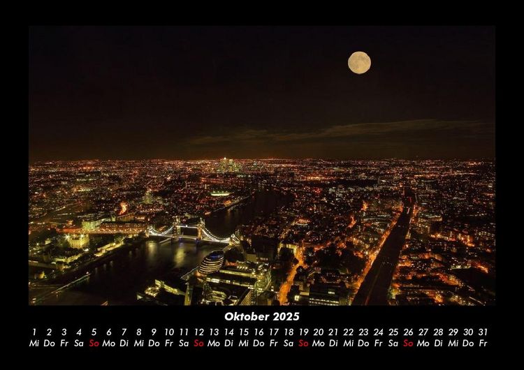 Produktbild: London - Impressionen 2025 Fotokalender DIN A3