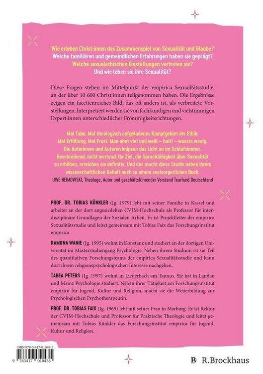 Produktbild: Sexualit&auml;t und Glaube