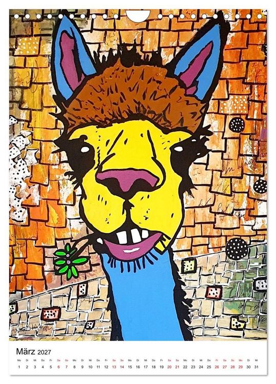Produktbild: Pop Art Animals - Atelier Zippo (Wandkalender 2027 DIN A4 hoch), CALVENDO Monatskalender