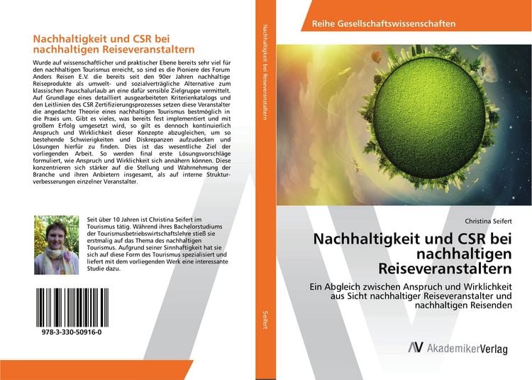 Produktbild: Nachhaltigkeit und CSR bei nachhaltigen Reiseveranstaltern