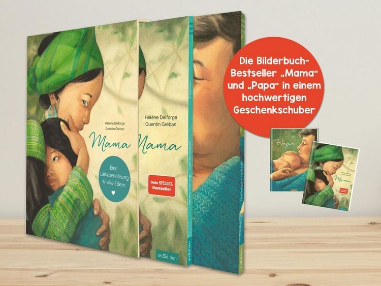 Produktbild: Geschenk-Schuber Mama & Papa