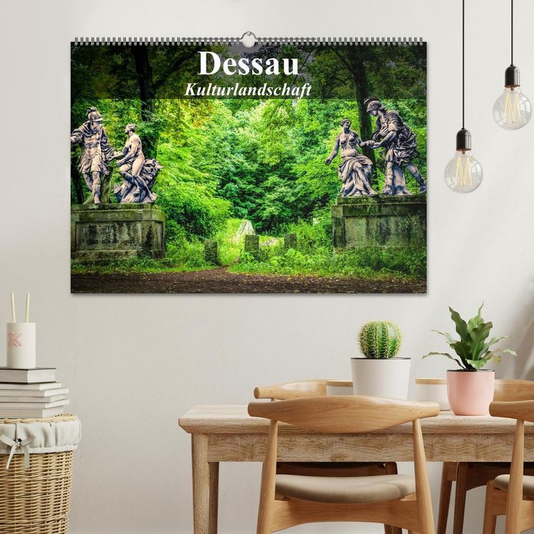 Produktbild: Dessau - Kulturlandschaft (Wandkalender 2026 DIN A2 quer), CALVENDO Monatskalender