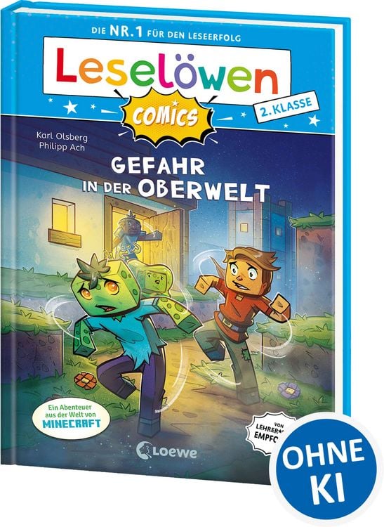 Produktbild: Lesel&ouml;wen Comics 2. Klasse - Gefahr in der Oberwelt