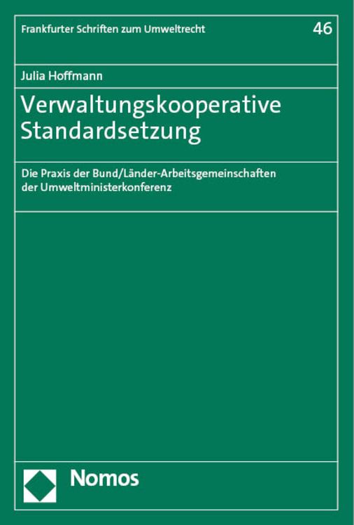 Produktbild: Verwaltungskooperative Standardsetzung