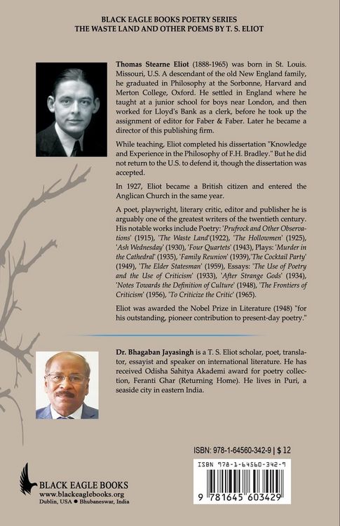 Produktbild: The Waste Land and Other Poems