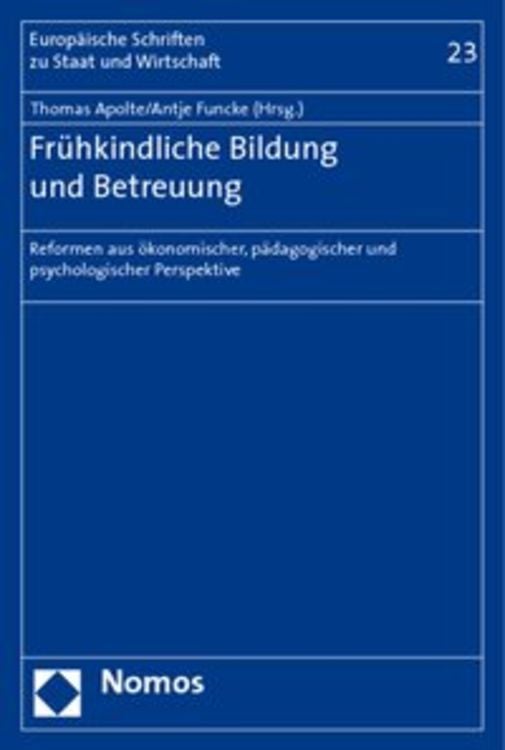 Bild vom Artikel Frühkindliche Bildung und Betreuung vom Autor Antje Funcke