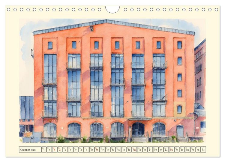 Produktbild: Liebenswerte Stadt M&uuml;nster (Wandkalender 2026 DIN A4 quer), CALVENDO Monatskalender