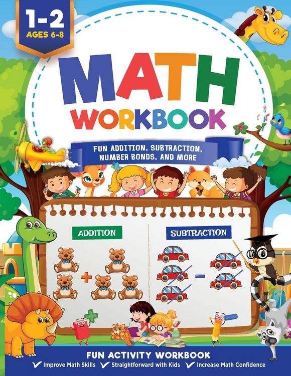 Produktbild: Math Workbook Grade 1