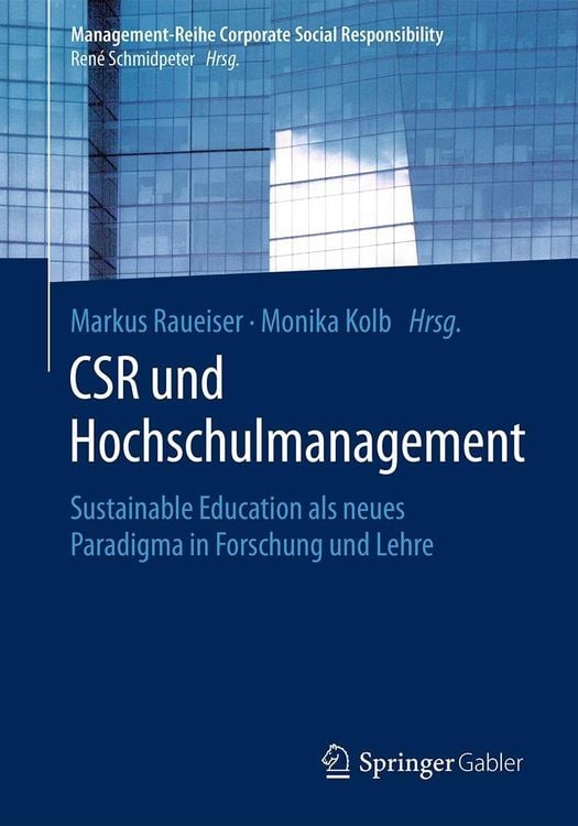 Produktbild: CSR und Hochschulmanagement