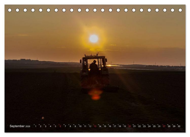 Produktbild: Unterfranken bei Nacht (Tischkalender 2026 DIN A5 quer), CALVENDO Monatskalender