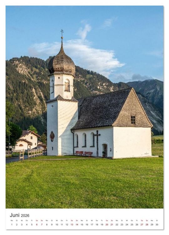 Produktbild: Bergsommer im Tannheimer Tal (hochwertiger Premium Wandkalender 2026 DIN A2 hoch), Kunstdruck in Hochglanz