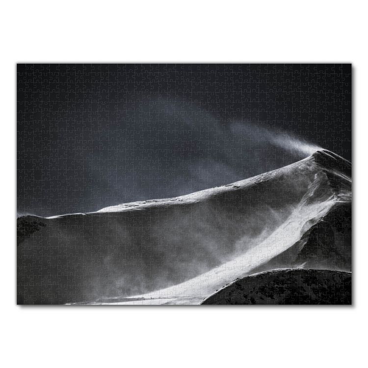 Produktbild: Lais Puzzle Schneebedeckte Bergspitze 1000 Teile