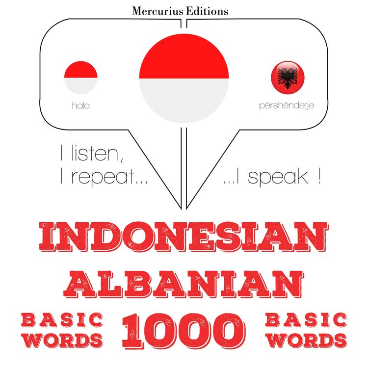 Produktbild: 1000 essential words in Albanian