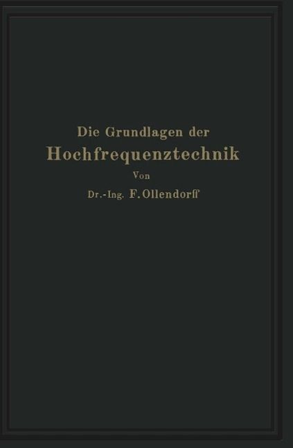 Produktbild: Die Grundlagen der Hochfrequenztechnik