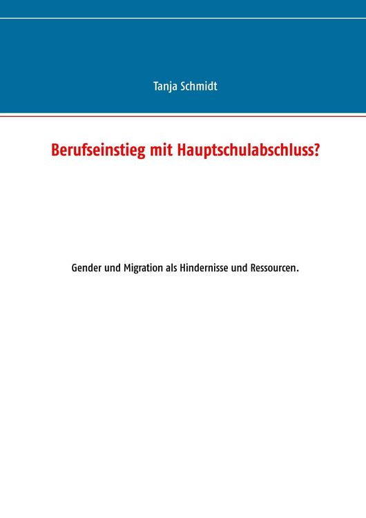Produktbild: Berufseinstieg mit Hauptschulabschluss?