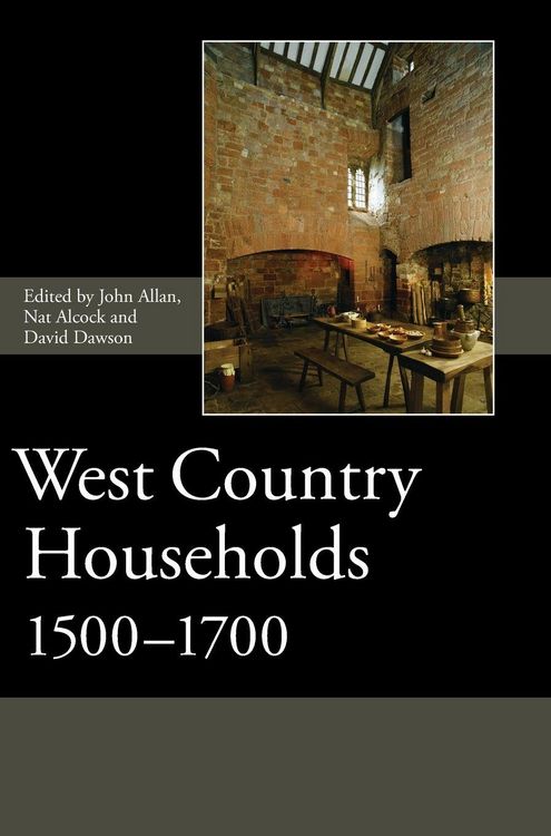 Produktbild: West Country Households, 1500-1700