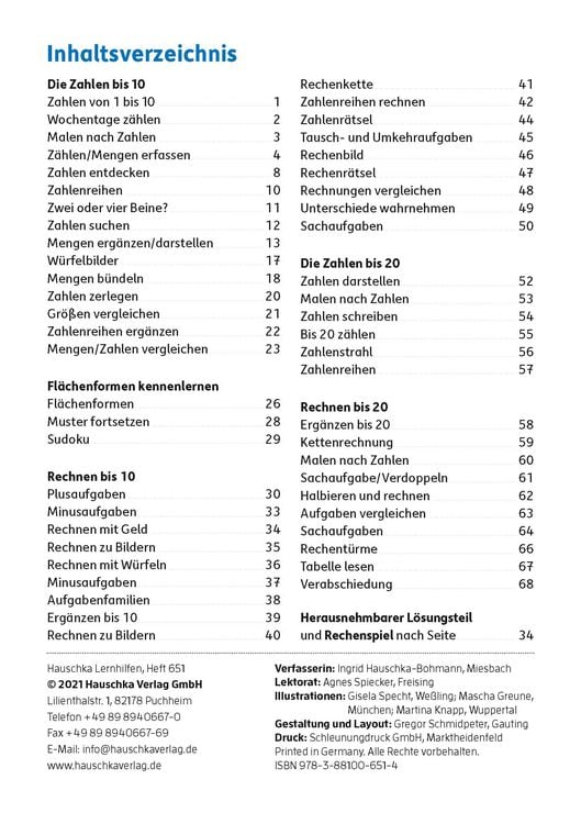 Produktbild: Mathe 1. Klasse &Uuml;bungsheft - Mathe auf dem Bauernhof