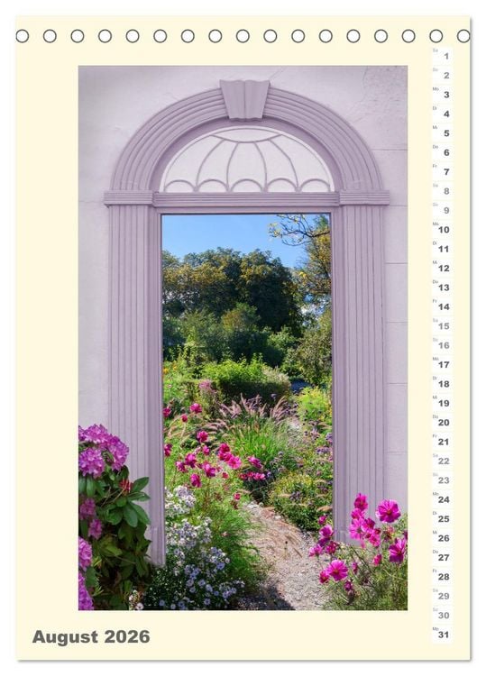 Produktbild: Das Tor zur Natur 2026 (Tischkalender 2026 DIN A5 hoch), CALVENDO Monatskalender