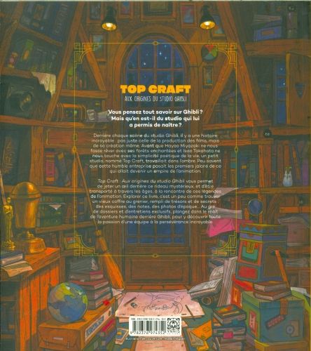Produktbild: Top craft : aux origines du studio Ghibli