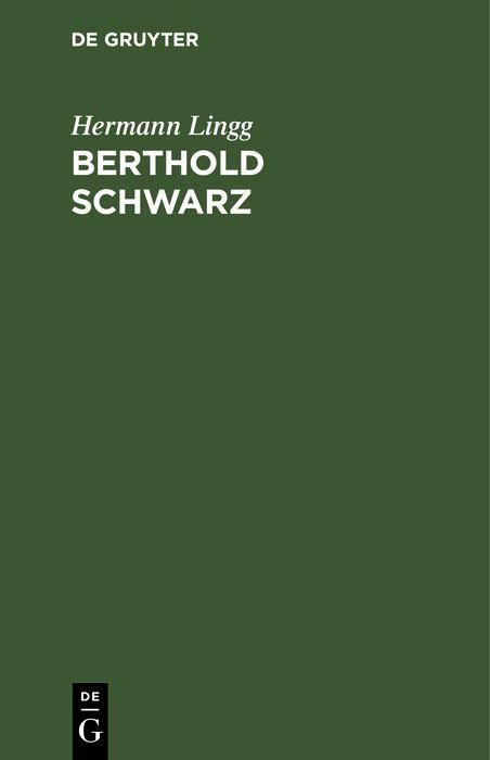 Produktbild: Berthold Schwarz