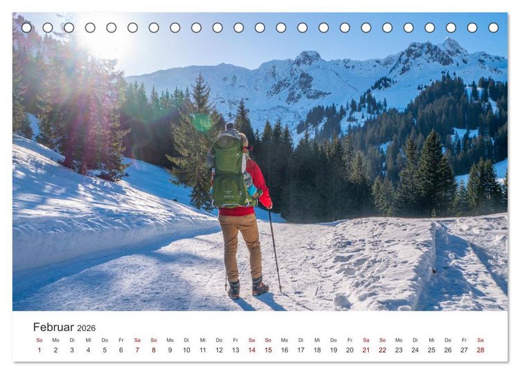 Produktbild: Naturwunder Berge (Tischkalender 2026 DIN A5 quer), CALVENDO Monatskalender
