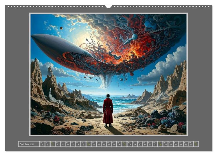 Produktbild: Chronik der Tr&auml;ume (Wandkalender 2027 DIN A2 quer), CALVENDO Monatskalender
