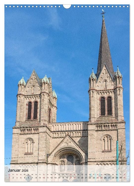 Produktbild: Historisches Duisburg (Wandkalender 2026 DIN A3 hoch), CALVENDO Monatskalender