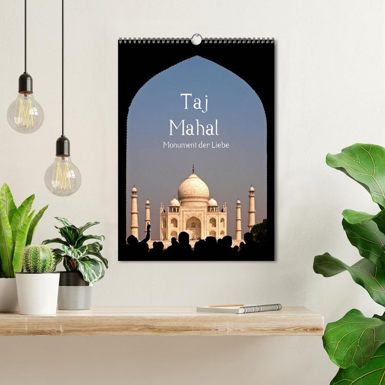Produktbild: Taj Mahal - Monument der Liebe (Wandkalender 2026 DIN A3 hoch), CALVENDO Monatskalender