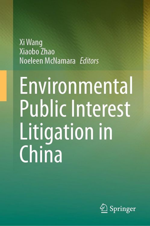 Produktbild: Environmental Public Interest Litigation in China