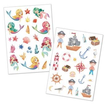 Produktbild: Happy Tatts, Kinder-Tattoos 'Mix' (125 Stk.)