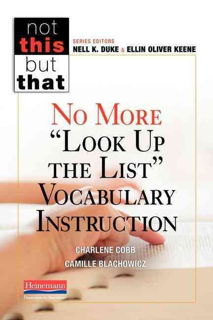 Produktbild: No More Look Up the List Vocabulary Instruction