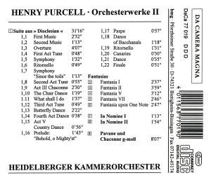 Produktbild: Vol.2:Dioclesian Suite/Fantasias/In Nomine/+